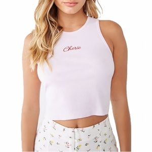 Cherie Graphic Crop Top